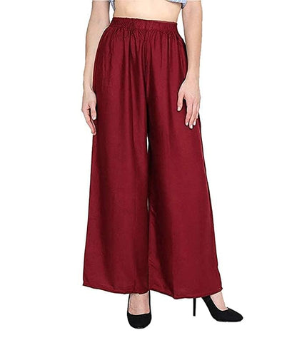 Premium Quality Plazzo Pants for Girls | Latest Style Comfort Wide-Leg Trousers