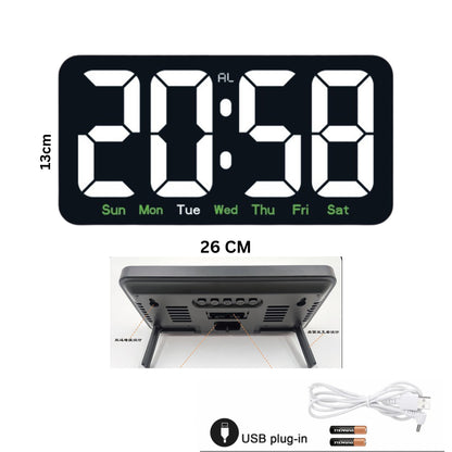 Digital Alarm Clock Led Wall-Mounted Digital Wall Clock