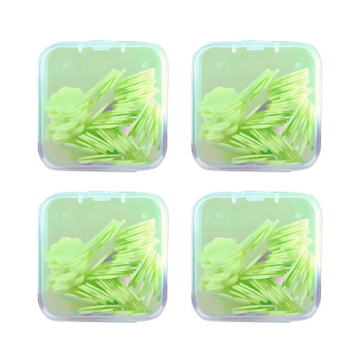 Scented Mini Fresh Soap Paper Suitable for Outdoor Green 1Pc