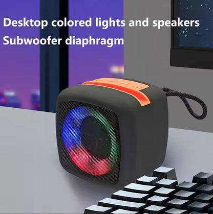X911 Wireless Speaker Bluetooth Speakers LED Lights Wireless Speaker Outdoor Speaker