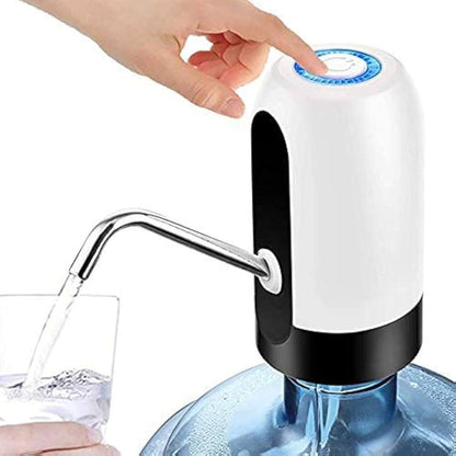 Portable Water Pump Rechargeable Electric Water Dispenser, with USB Cable for 19L and 5L Water Bottle Water Pump Automatic Touch Electric Rechargeable Dispenser