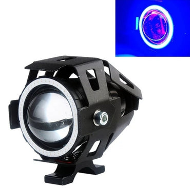 U7 Mini Fog Light Single PCS Blue Ring