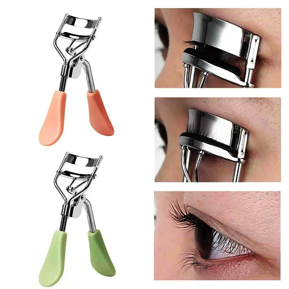 Women's Eyelash Clip Fitted Eye Shape Plastic Handle Beauty Lash Lift Tool Eyelash Curler Cosmetic Makeup Tools Clip Lash Curler Lash Lift Tool Beauty Eyelashes Multicolor Makeup Tool