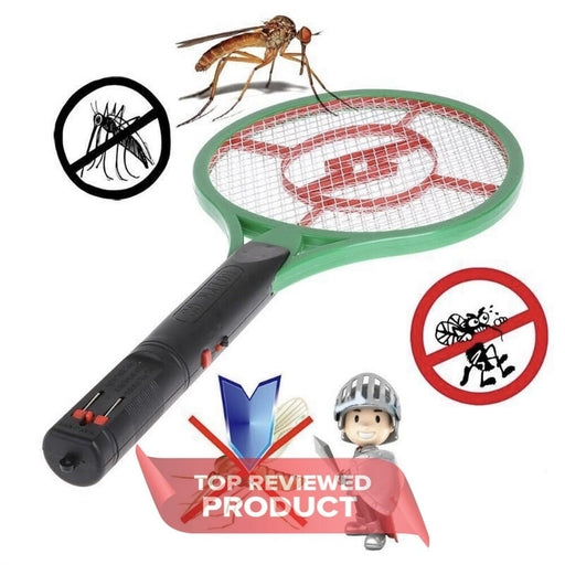 Electronic Rechargeable Mosquito Bat Racket Swatter Killer Bat Insect Killers Mosquito Net