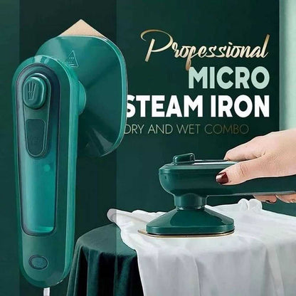 Home Travel Mini Iron Portable Dry and Wet Iron Rotatable Handheld Ironing Machine Travel Home Cloth
