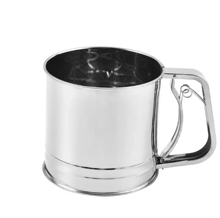 Stainless Steel Flour Sifter 250G Capacity