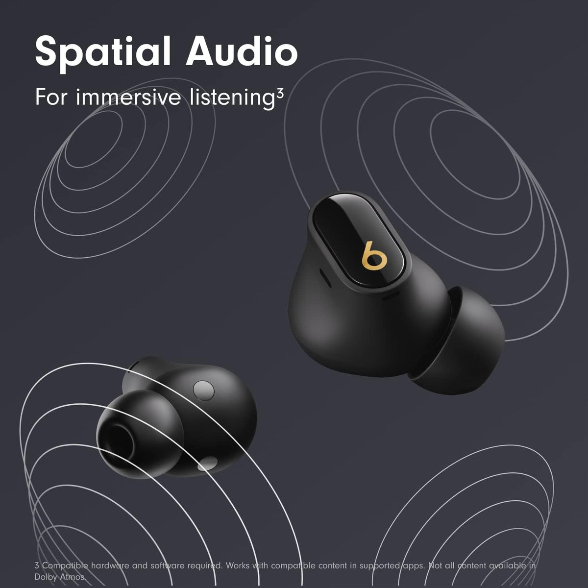 Beats Studio Buds + TWS Noise Cancelling EarBuds - Powerful Sound. Perfect Fit.
