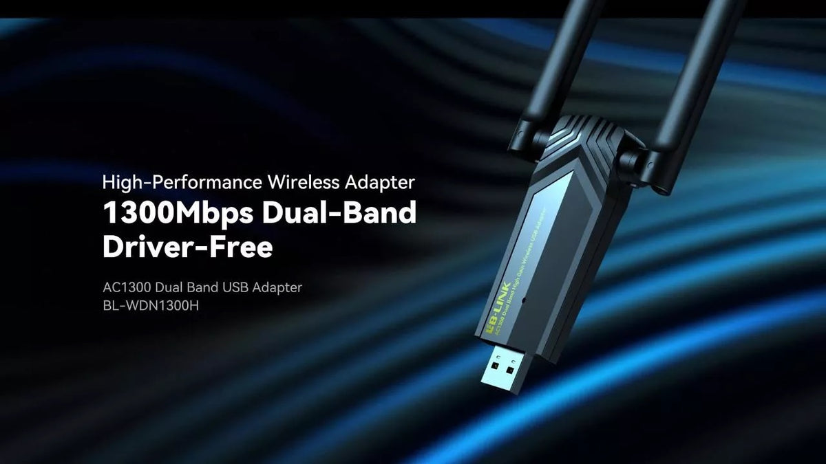 LB-LINK Archer BL-WDN1300H AC1300 High Gain Wireless Dual Band USB Adapter