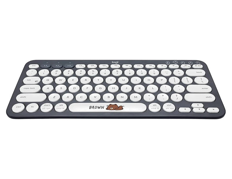 Logitech K380 Wireless Bluetooth Portable Mini Mute Gaming Multi-Device Keyboard