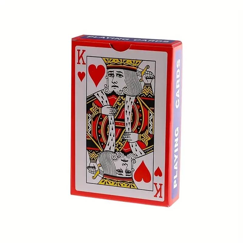 Premium Poker Size Playing Cards with 21 Points, Euchre and Canasta Standard Index -Superior Quality