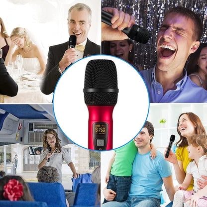 Rechargeable Wireless Microphone (Single/ Dual Set)