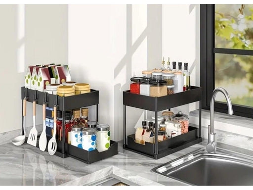 2 Tier Under the Sink Organization