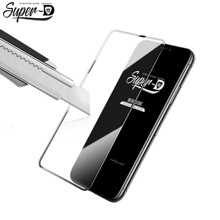 Super D Transparent Ultra Clear Shining Edge Tempered Glass for Samsung Galaxy A30 / A50