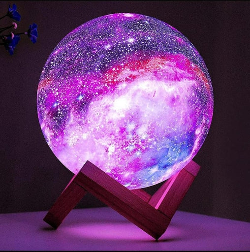 Moon Lamp, 3D Print LED Moon Light Lamp Moon Light for Kids, Dimmable Touch Control Brightness Light
