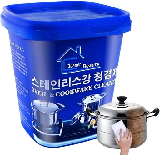 Kitchen Stainless Steel Cleaner,decontamination Paste for Cleaning the Bottom of the Pot