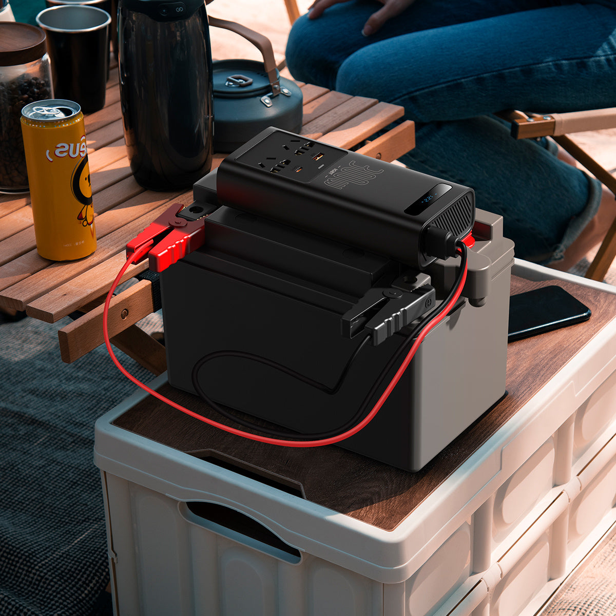 Baseus IGBT Car Inverter Inverter 300W 220V (CN / EU ) CGNB010101