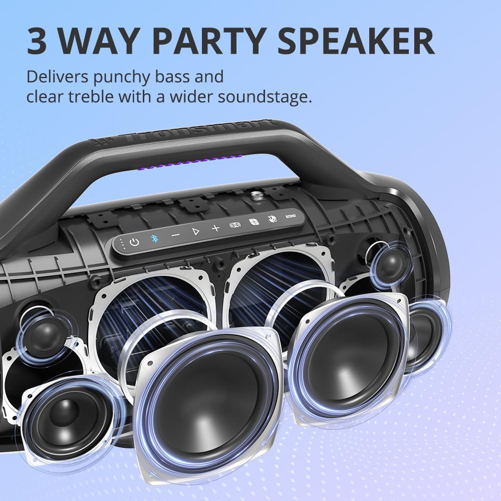 Tronsmart Bang Max Portable Party Speaker 130W Powerful Sound