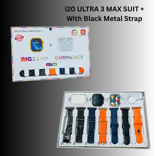 HiWatch I20 Ultra/T 20 Ultra 2/Ultra 2 7In1/X 10 Ultra 3 Max Smart Watch - 49MM + Airpods Pro
