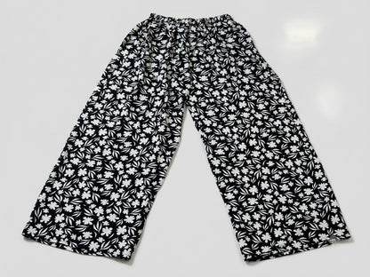 Women's Plazzo Pants - High-Quality Black, Navy Blue & Multicolor - Gate Shopping