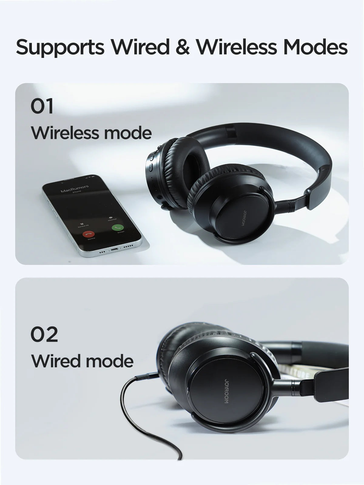 JOYROOM JR-OH1 Bluetooth Earphones