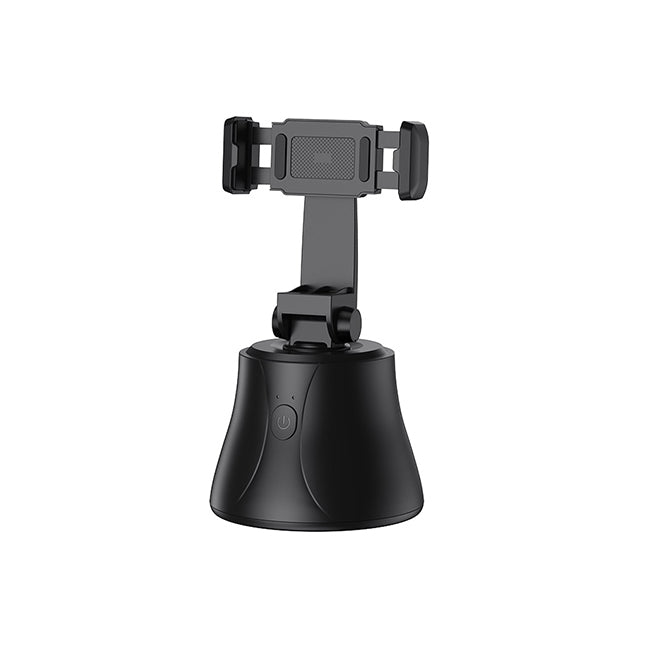 Baseus 360 Degree Rotation Following Shot Tripod Head with Phone Clamp for Smartphones, GoPro, DSLR Cameras