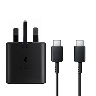 Orginal Samsung 25W Travel Adapter with USB Type-C to Type-C Cable 1M