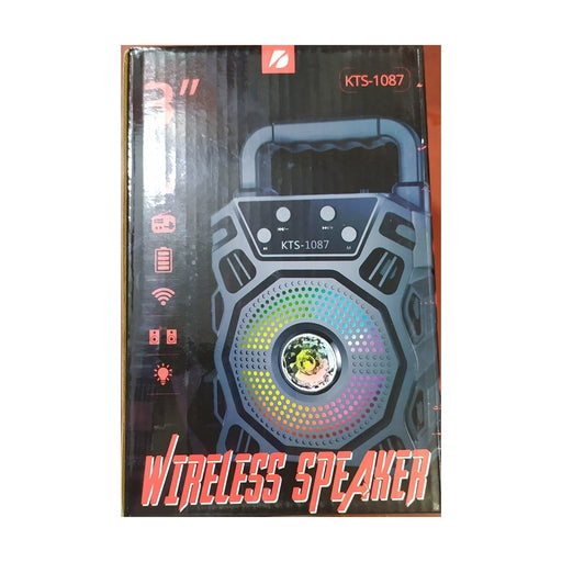 Bluetooth Rechargeable Speaker with FM Radio, TF Memory Card Reader and USB Pen Drive and AUX