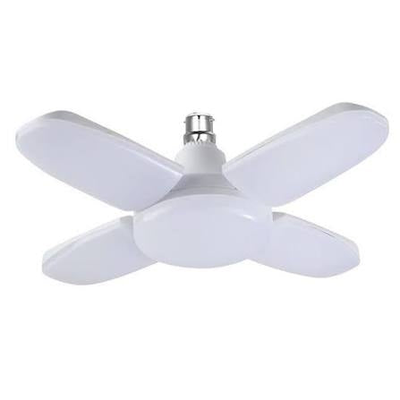 4 In 1 Mini Folding LED Bulb Fan Blade LED Bulb 28W