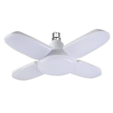 4 In 1 Mini Folding LED Bulb Fan Blade LED Bulb 28W