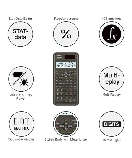 CASIO FX-991MS 2ND EDITION SCIENTIFIC CALCULATOR