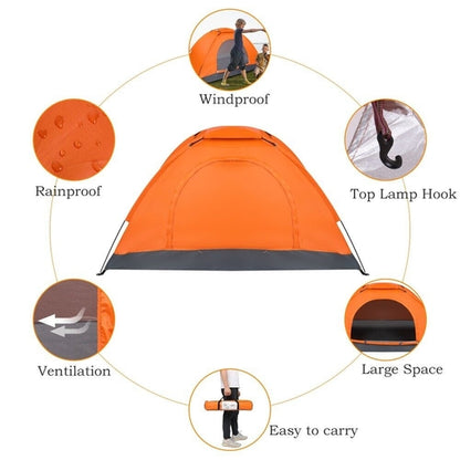 Camping Tent 250 X 200 X 150 Cm 6 People