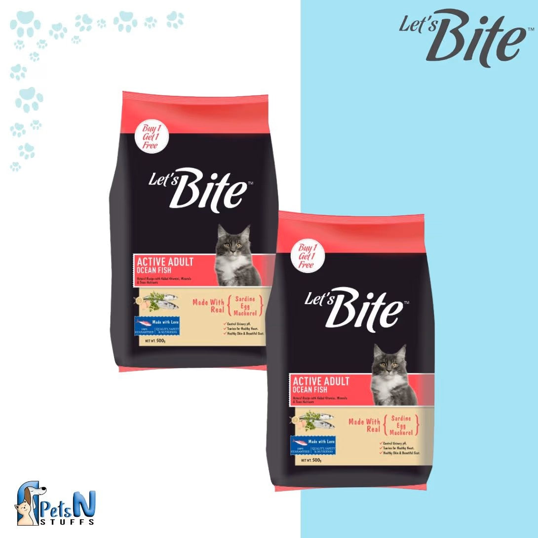 Lets Bite Adult Cat Dry Food 400G