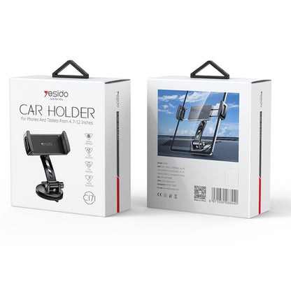Yesido C171 High Quality Car Mount Holder Long Arm Car Phone Holder For Car Dashboard