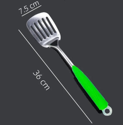 Stainless Steel Slotted Turner with ABS Handle