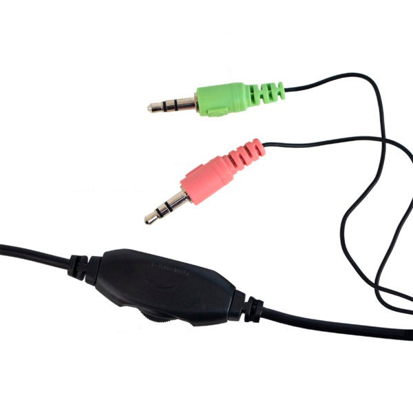 Havit H206d Double Plug 3.5mm Stereo With Mic Headphone