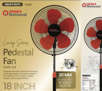 18 Inch STAND FAN with POWERFUL WIND 100% Copper Motor