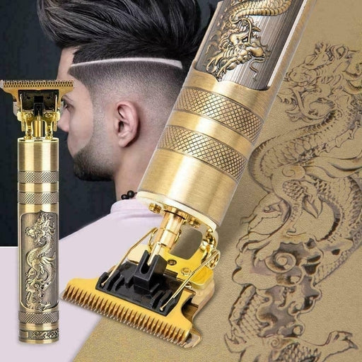 Vintage T9 Men's Hair Clipper Electric Shaver Rechargeable Hair Trimmer Beard Clipper