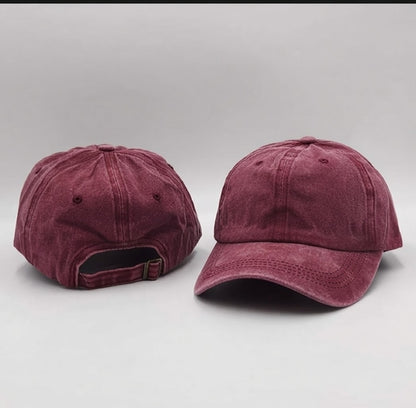 Men Adjustable Cotton High Quality Caps