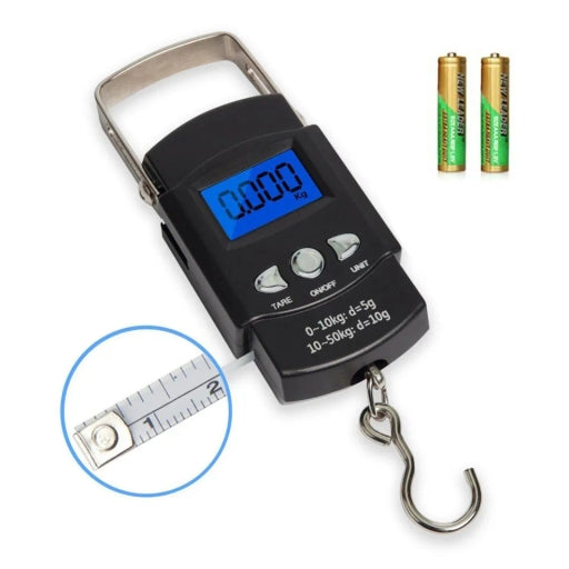 50Kg Portable Digital Luggage Scale with LCD Display
