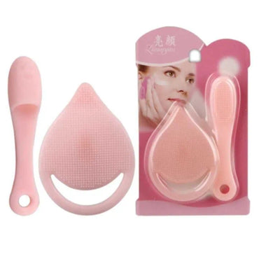 Silicone Facial Cleansing Brush – Soft Exfoliating Face Wash & Massage Skin Care Tool