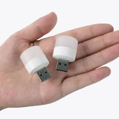 USB Mini LED Night Light – White