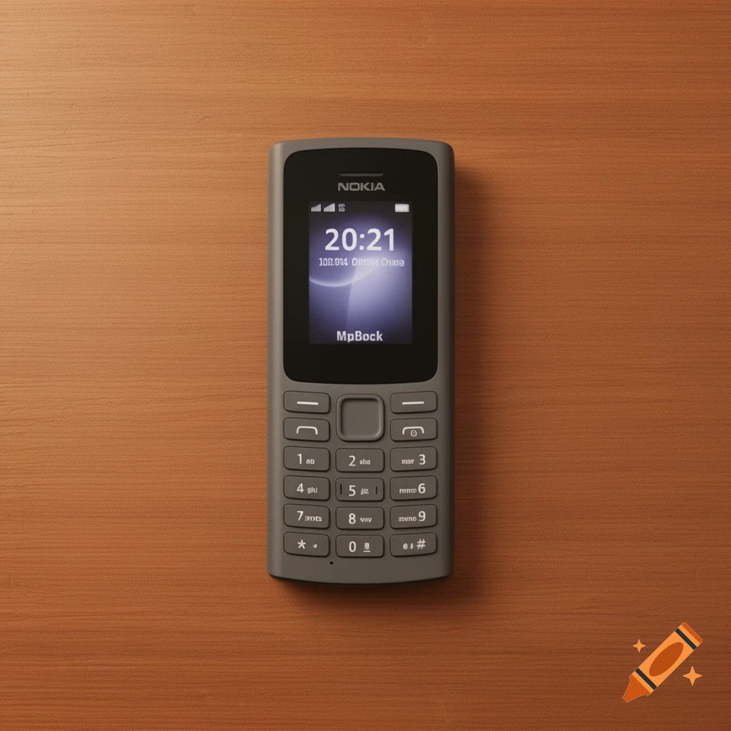 Nokia 105 (2021) Dual SIM Feature Phone | Long Battery, FM Radio & Torch (1.8")