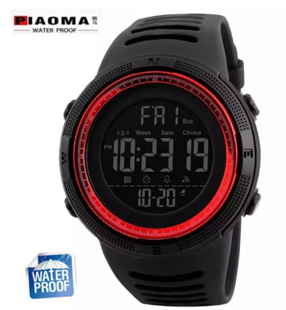 Piaoma Waterproof Watch 1251 Digital Watch for Men