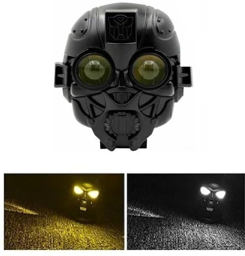 New Style LED Lens Spotlight White Yellow Light Auxiliary Fog Lamp Double Lenses Spotlights