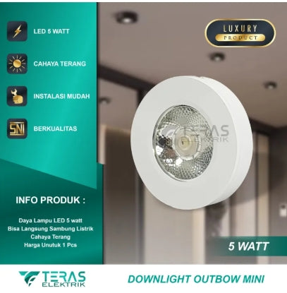 LED COB DOWN LIGHT 5W , 7W