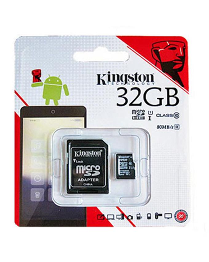 Kingston 32GB Class 10 Micro SD 80MB/s