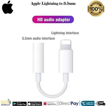 Lightning to 3.5Mm Headphone Jack Adapter for IPhone IPad and IPod Touch