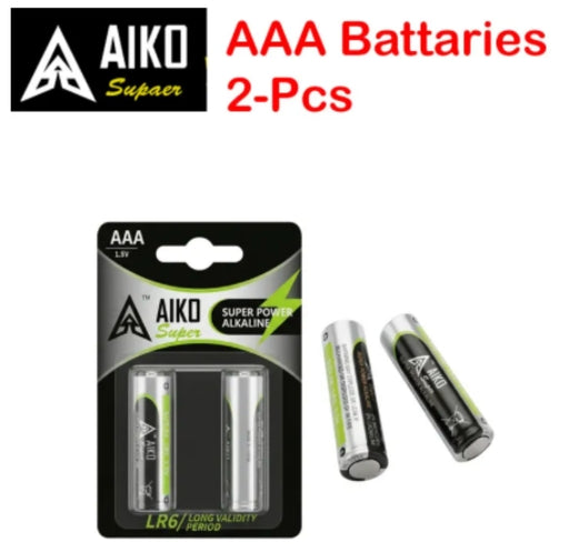 4 Pcs- AA (1.5V) Aiko Super Batteries