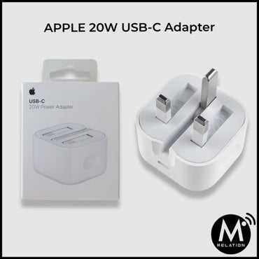 APPLÈ 20W USB-C to Lightning Power Adapter Made for IPhone IOS IPad IPod