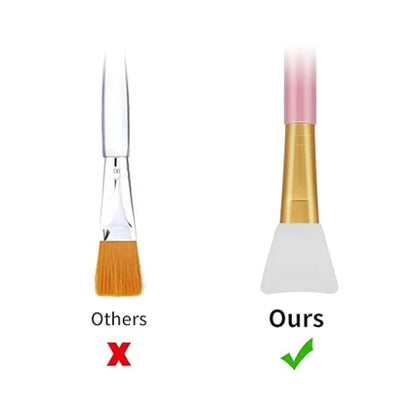 Silicone Face Mask Brushes, Flexible Facial Mud Mask Applicator Brush